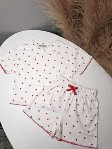 Пижама в сердечки