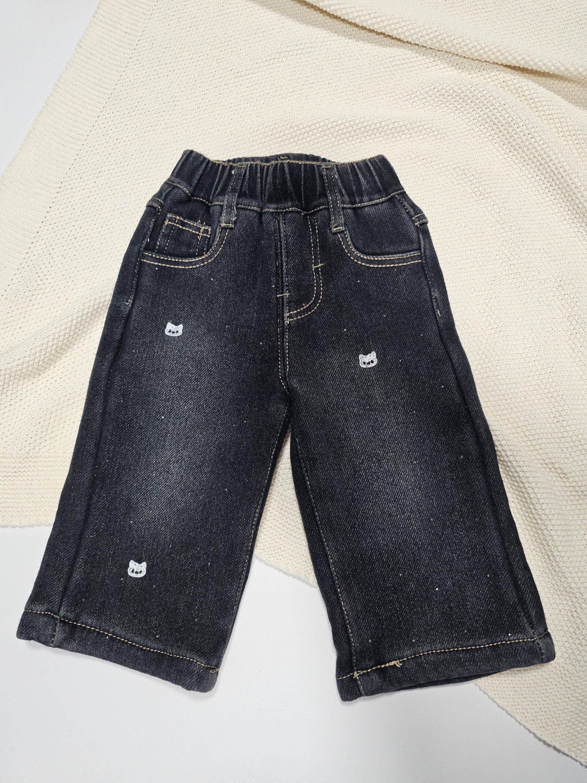 Джинсы на байке для девочек