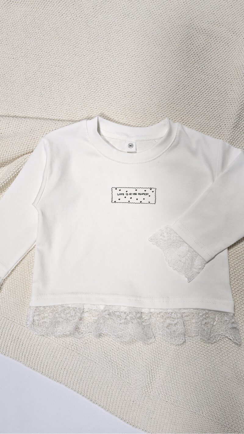 Лонгслив для девочек