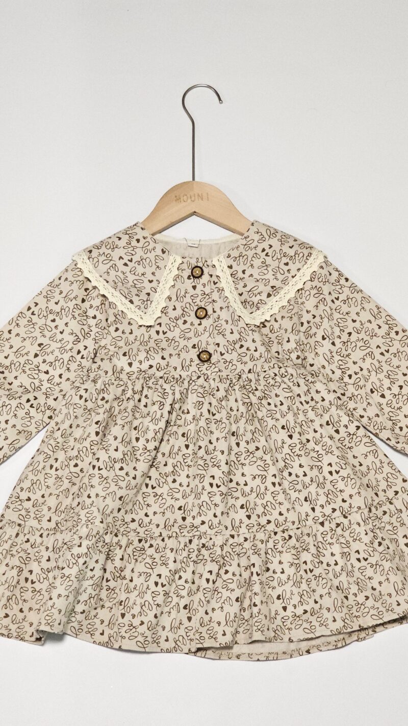 Платье вельветовое