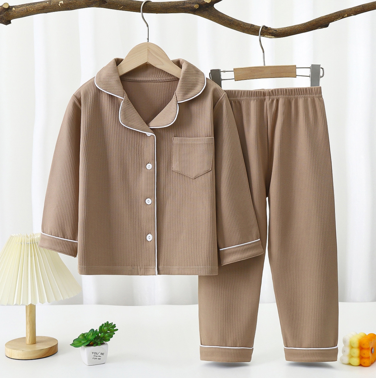 Пижама в рубчик