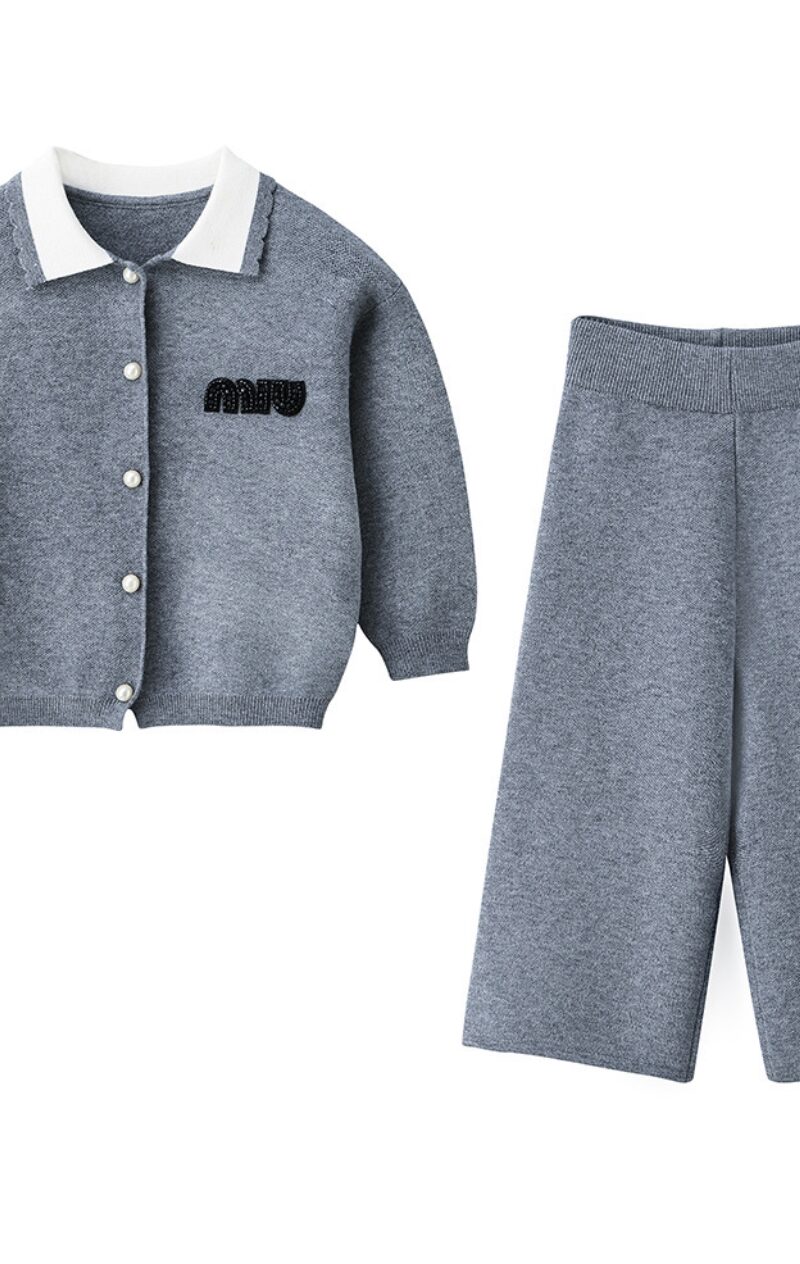 Костюм 2-ка вязаный