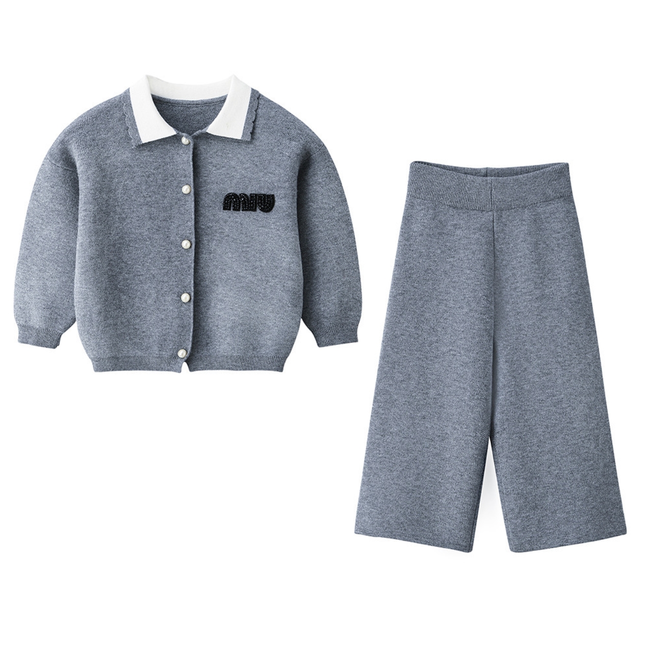 Костюм 2-ка вязаный