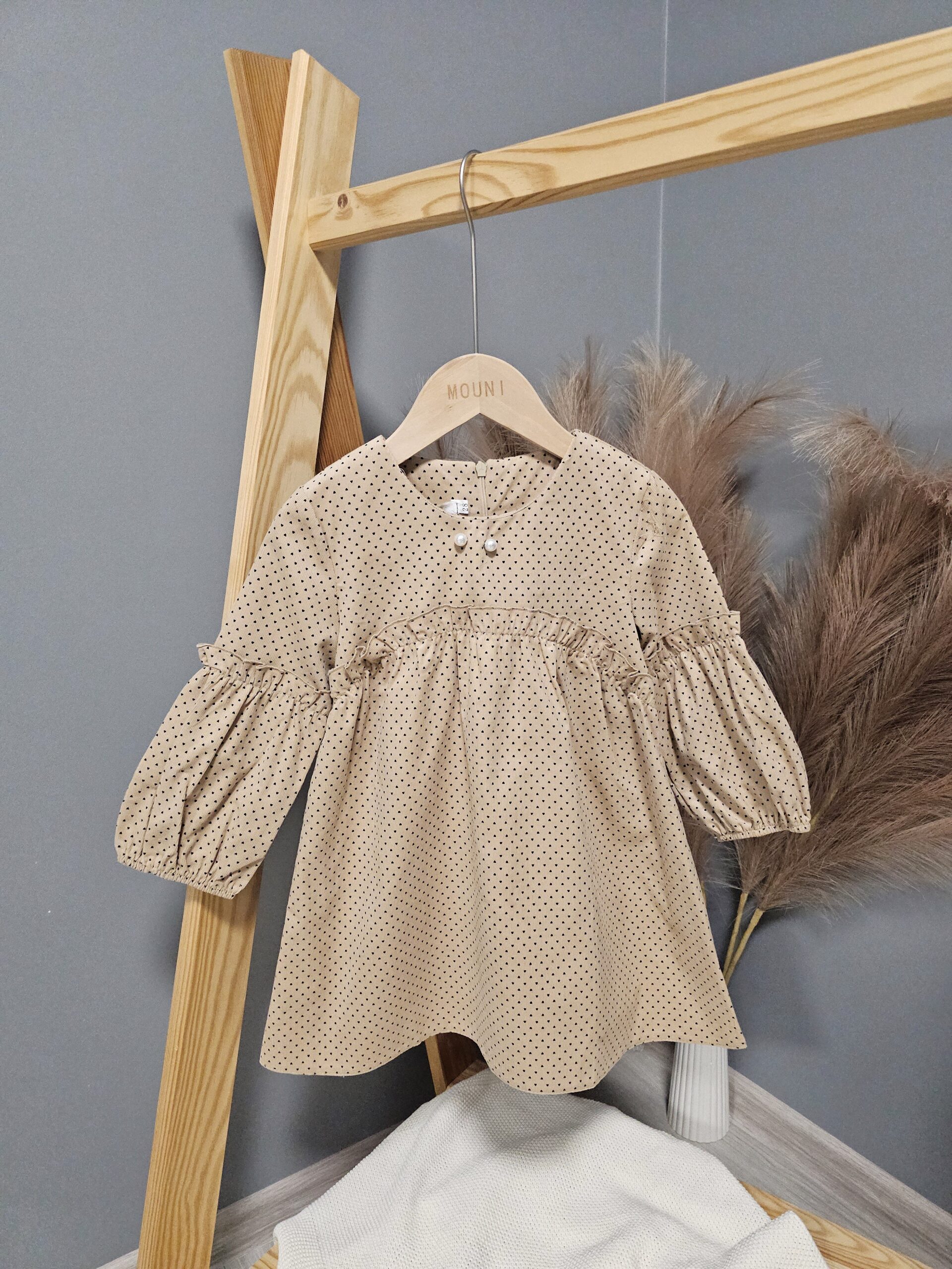 Платье вельветовое