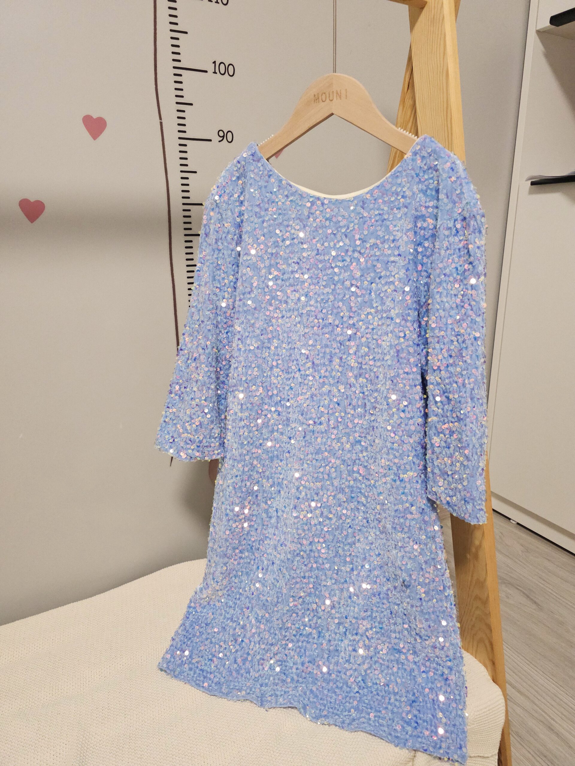 Платье в пайетки