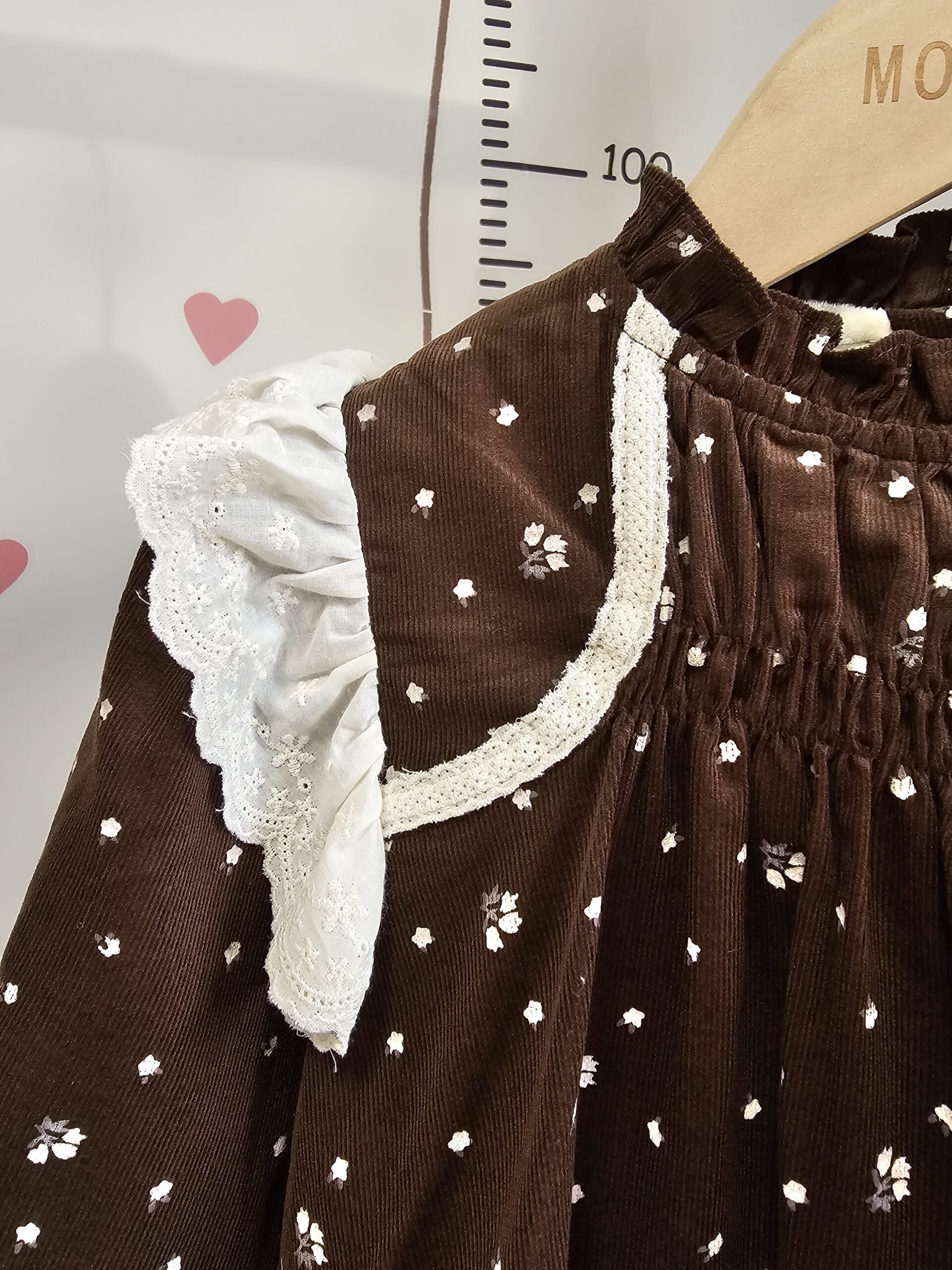 Платье утеплённое вельветовое — изображение 2