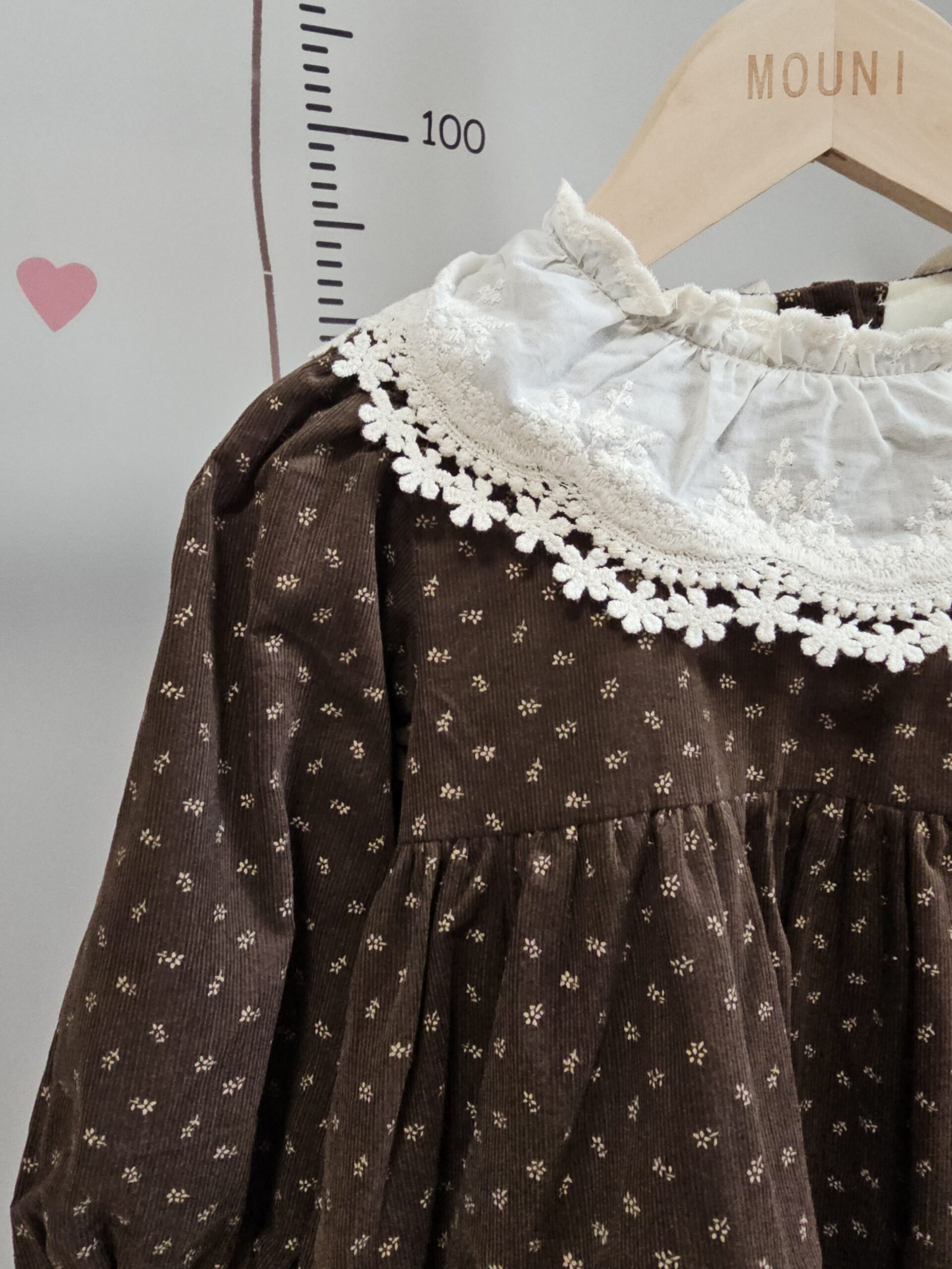 Платье утеплённое вельветовое — изображение 5