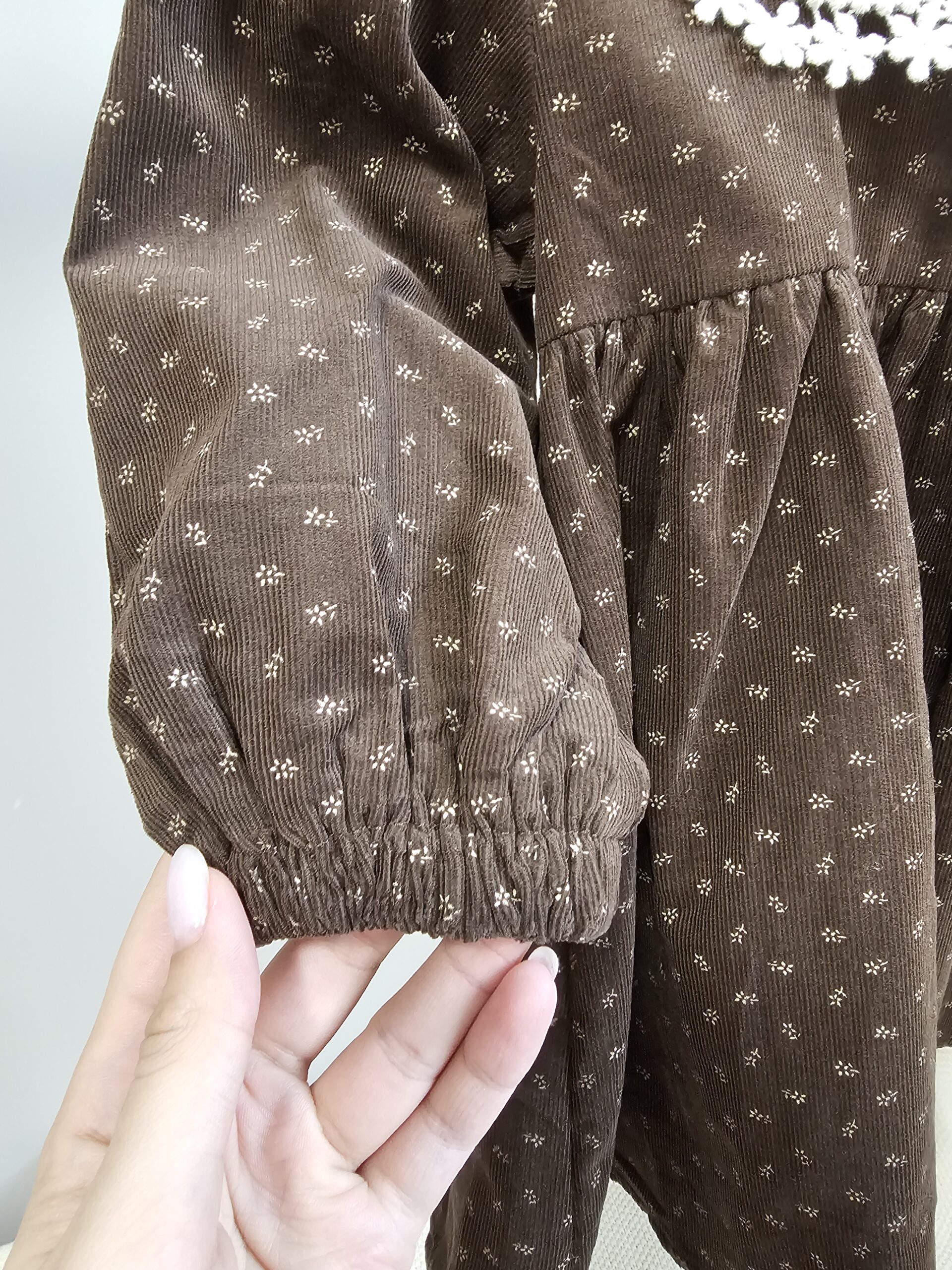 Платье утеплённое вельветовое — изображение 6