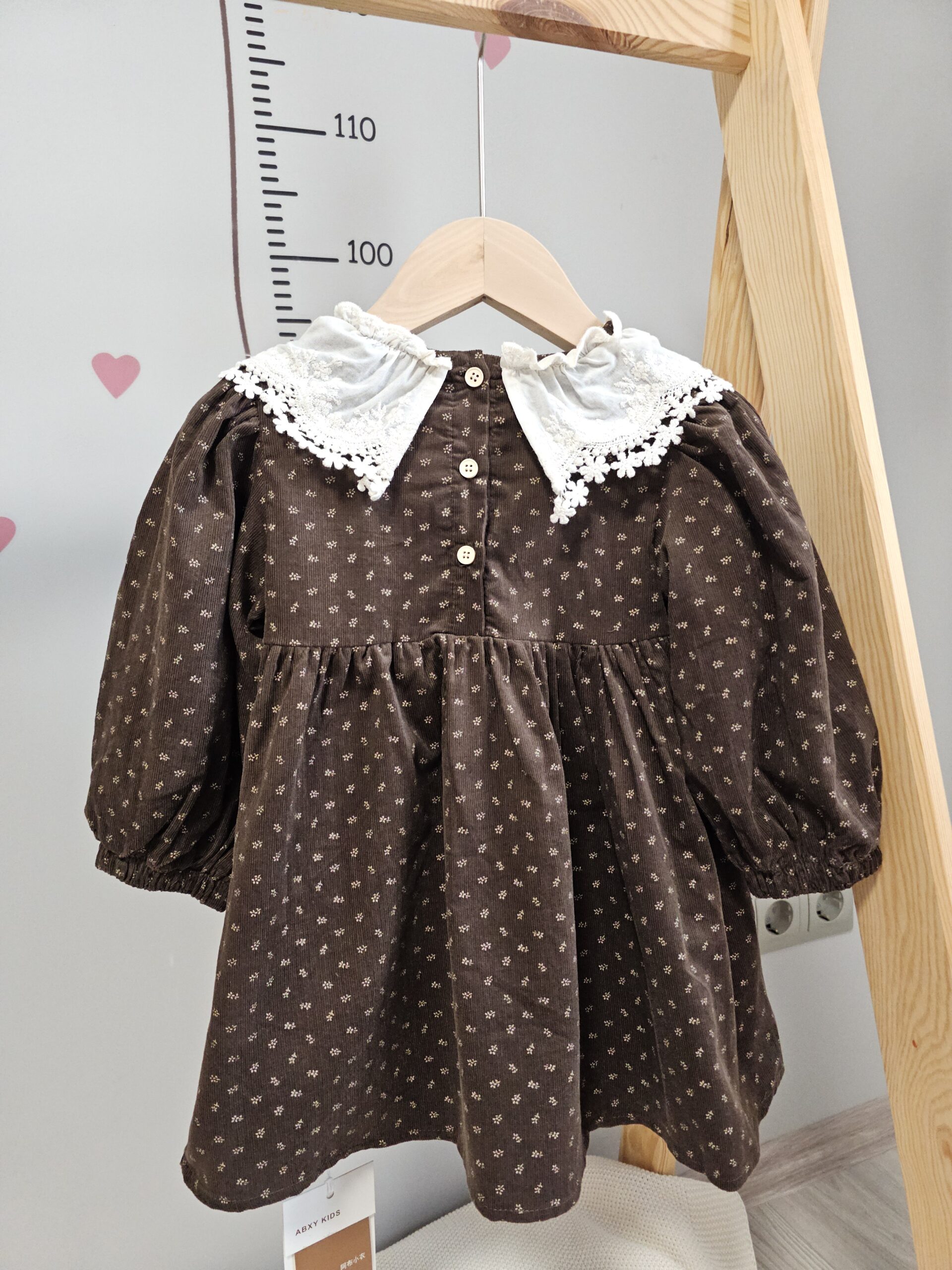 Платье утеплённое вельветовое — изображение 7