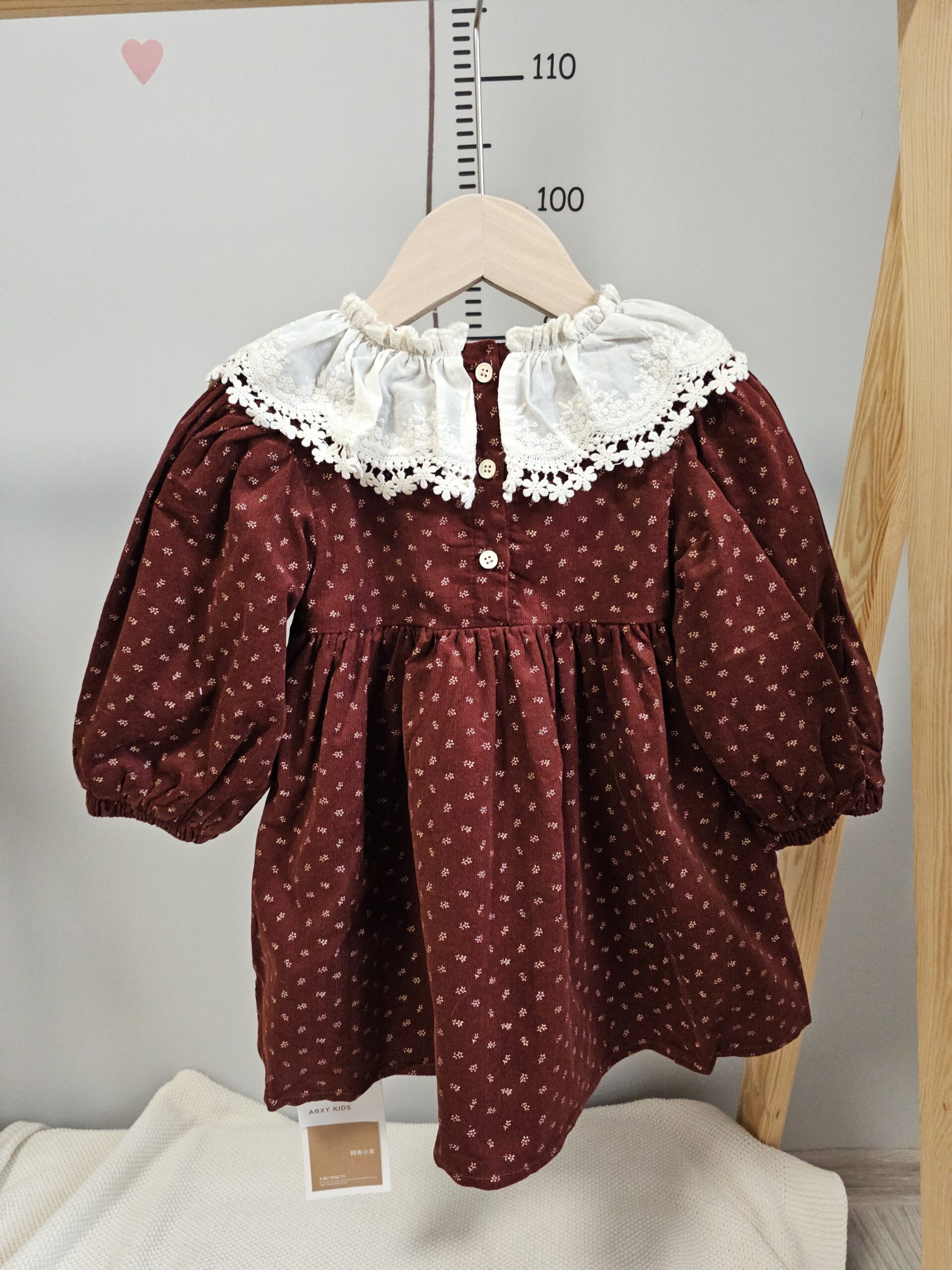 Платье утеплённое вельветовое — изображение 9