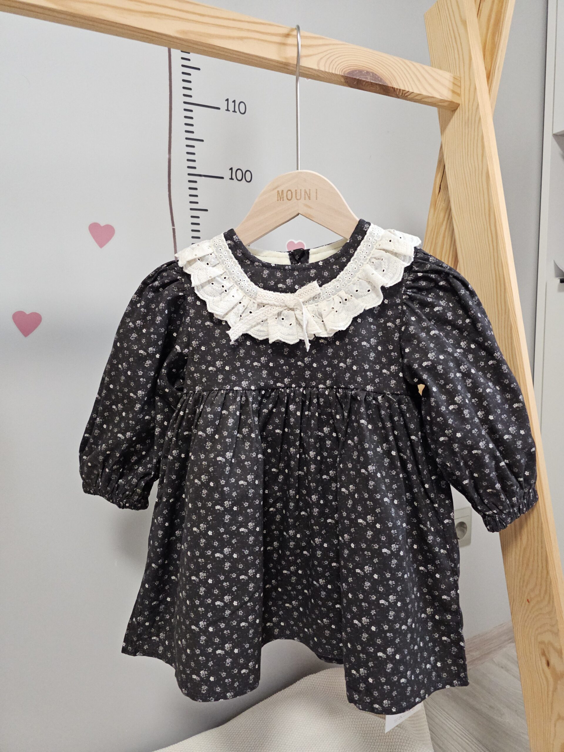 Платье утеплённое вельветовое