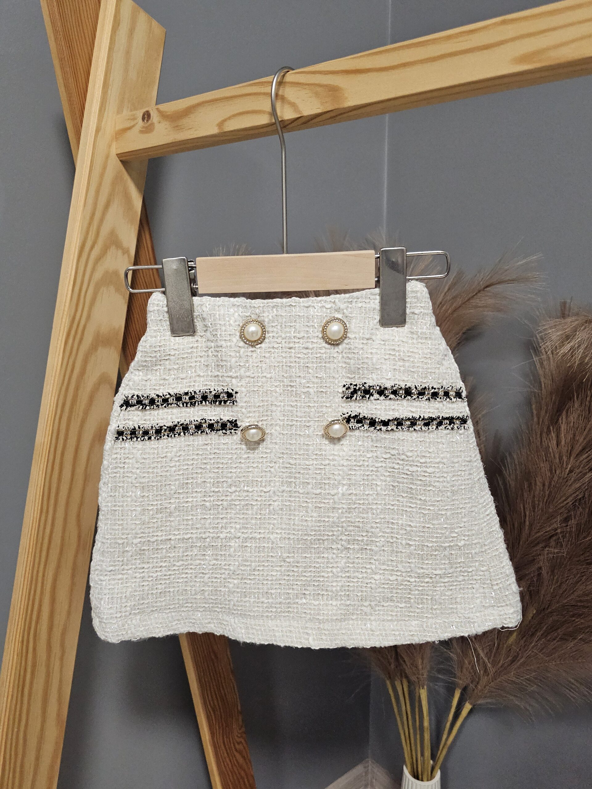 Твидовая юбка