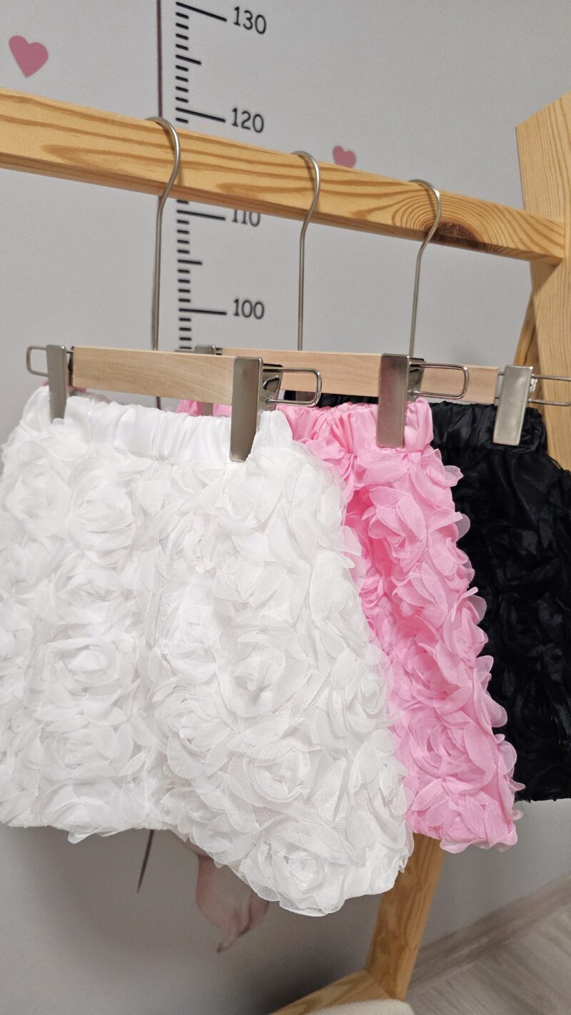 Юбка в розочки