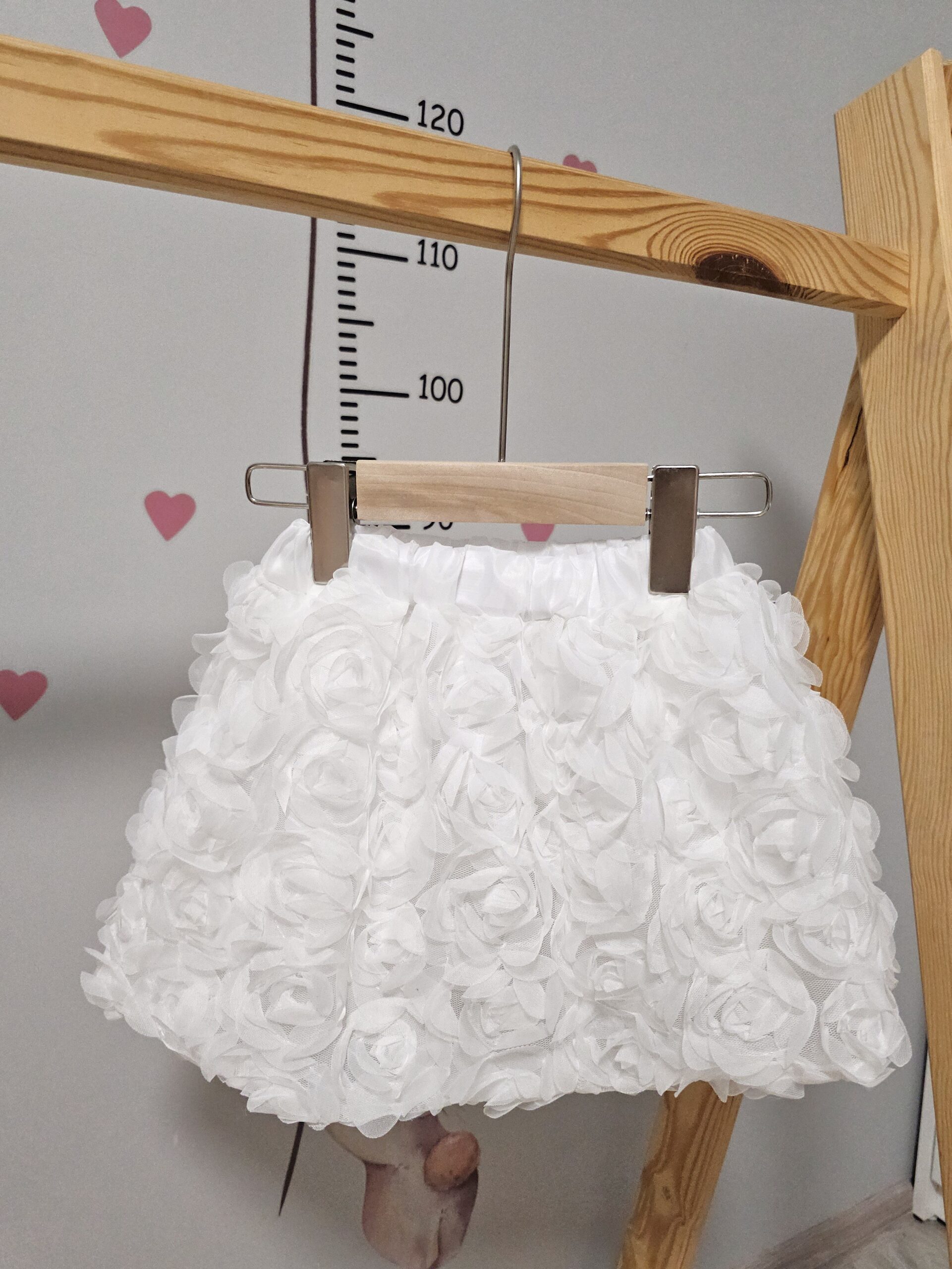 Юбка в розочки