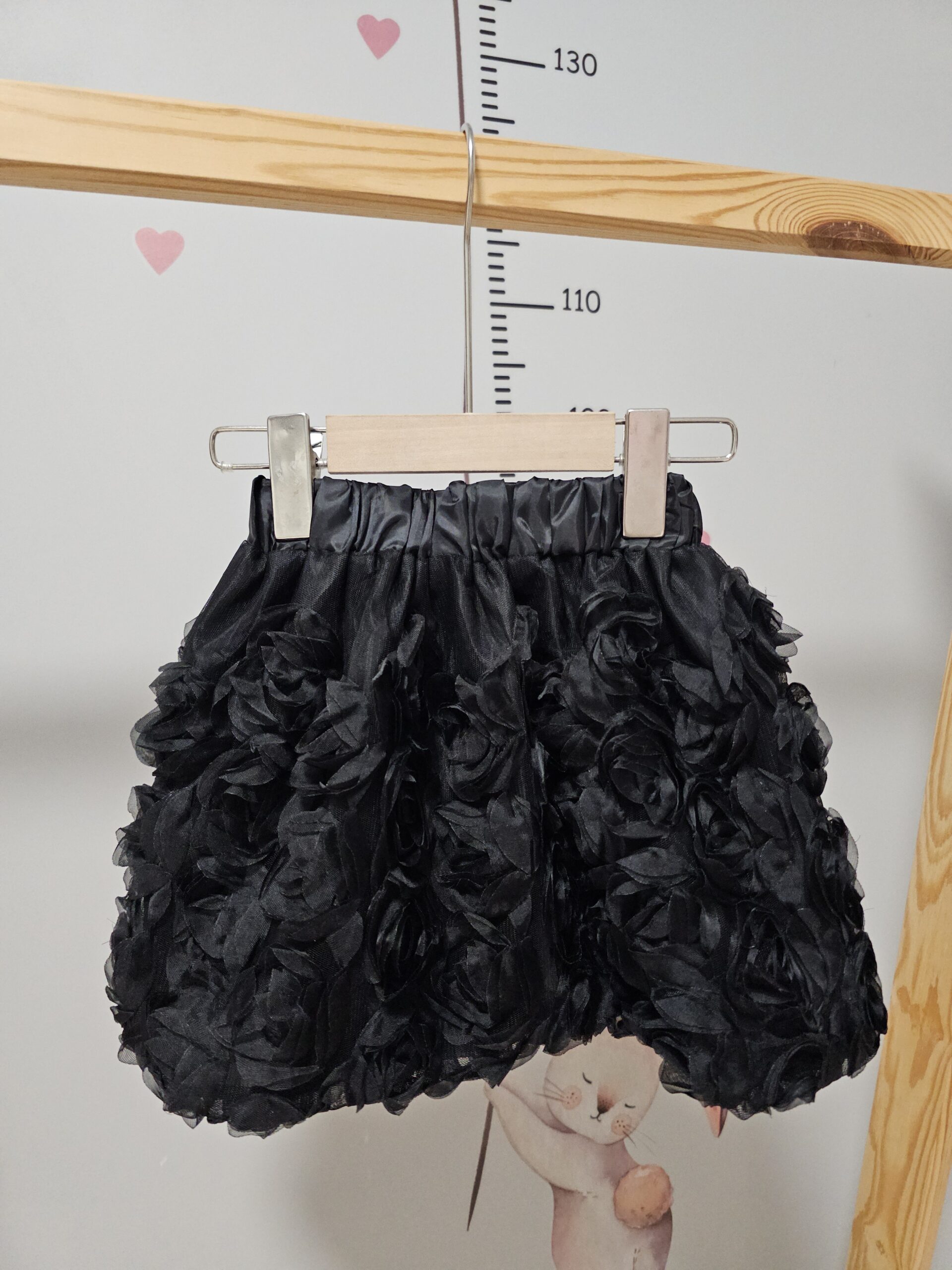 Юбка в розочки