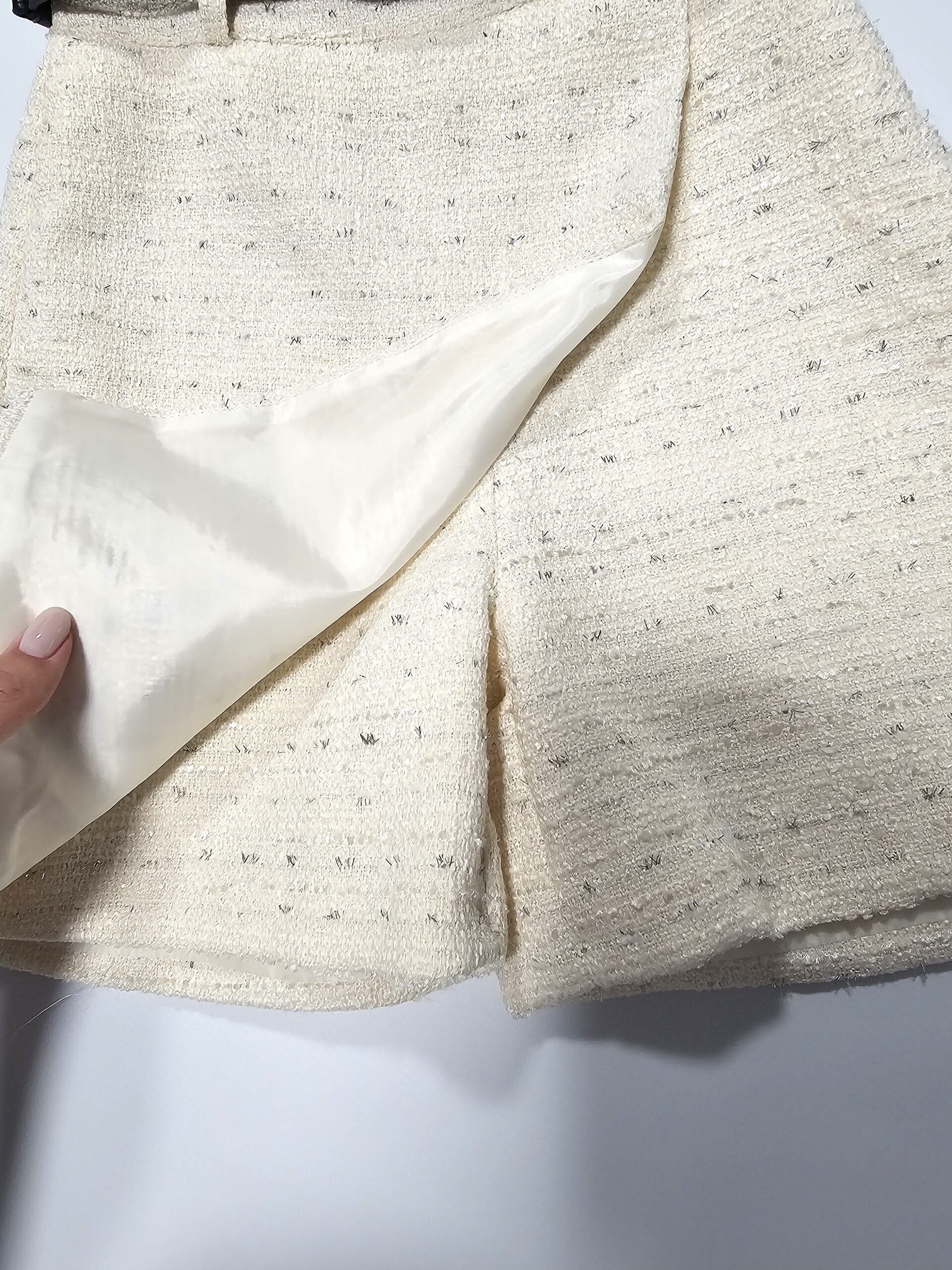 Юбка-шорты твидовая — изображение 2