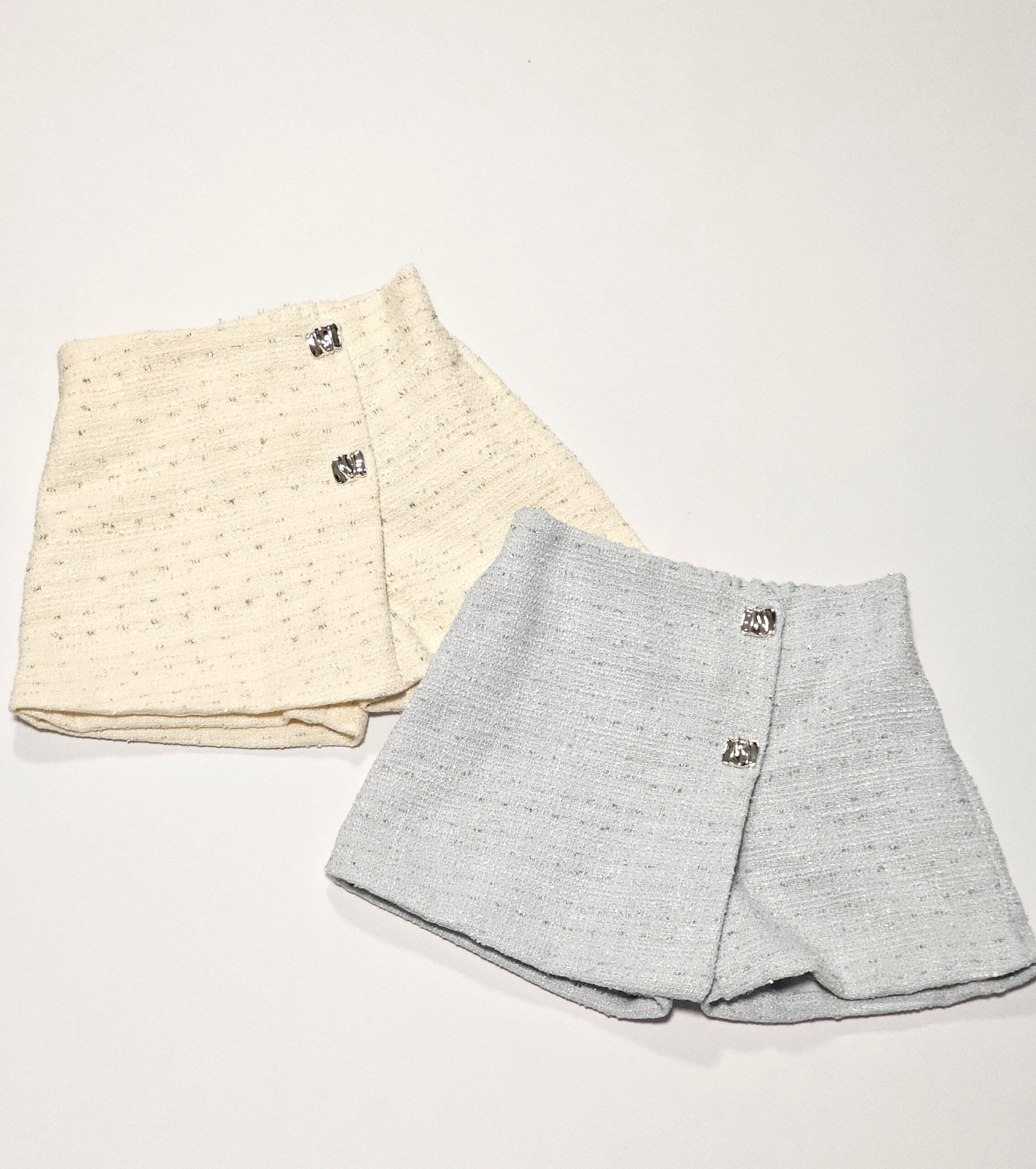 Юбка-шорты твидовая