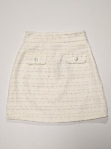 Юбка твидовая