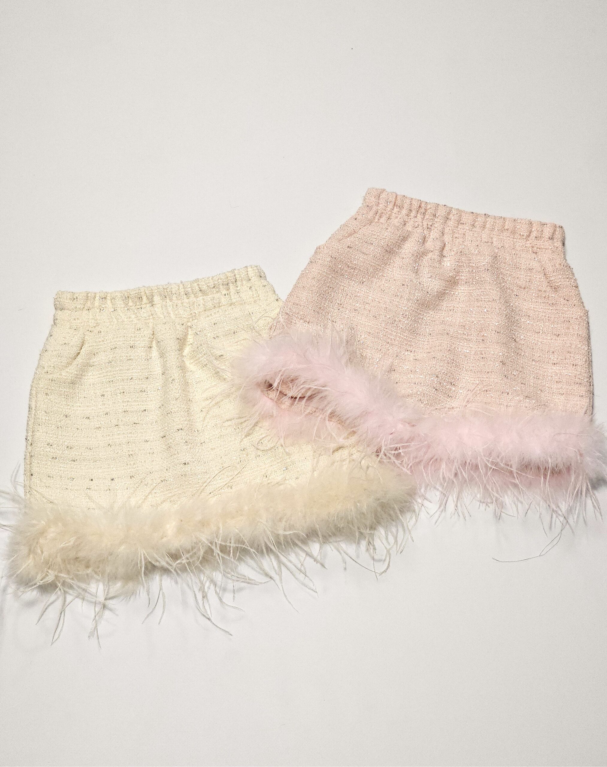 Юбка твидовая